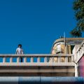 L'Homme sur le Pont arc-en-ciel - Lisbonne - Portugal - 2017 - © All rights reserved by Laurent Dubois.