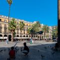 Plaça Reial (Place Royale) - El Barri Gòtic - Barcelone  - Catalogne - Espagne - 2013 - © All rights reserved by Laurent Dubois