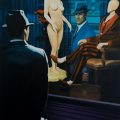 L'homme secret (Don Draper - Mad Men) - peinture à l'huile / oil painting - 73 x 54 cm - © All rights reserved by Laurent Dubois