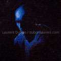 Apparition - peinture à l'huile / oil painting (41x27 cm) - model : Luke Slater - © All rights reserved by Laurent Dubois