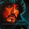 Hope - peinture à l'huile / oil painting (31x41 cm) - model Takeshi Kaneshiro - © All rights reserved by Laurent Dubois