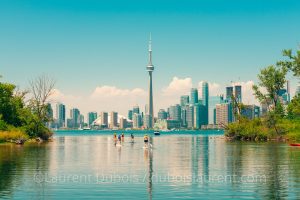 CN Tower - Toronto - from Center Island - Ontario - Canada - 2016 - © All rights reserved by Laurent Dubois